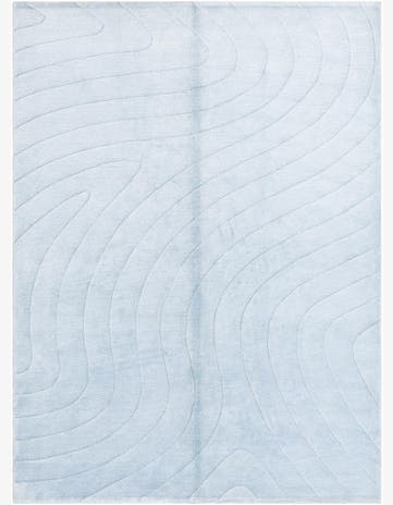 4' 10 x 6' 8 Hand Knotted Darya Wool Rug