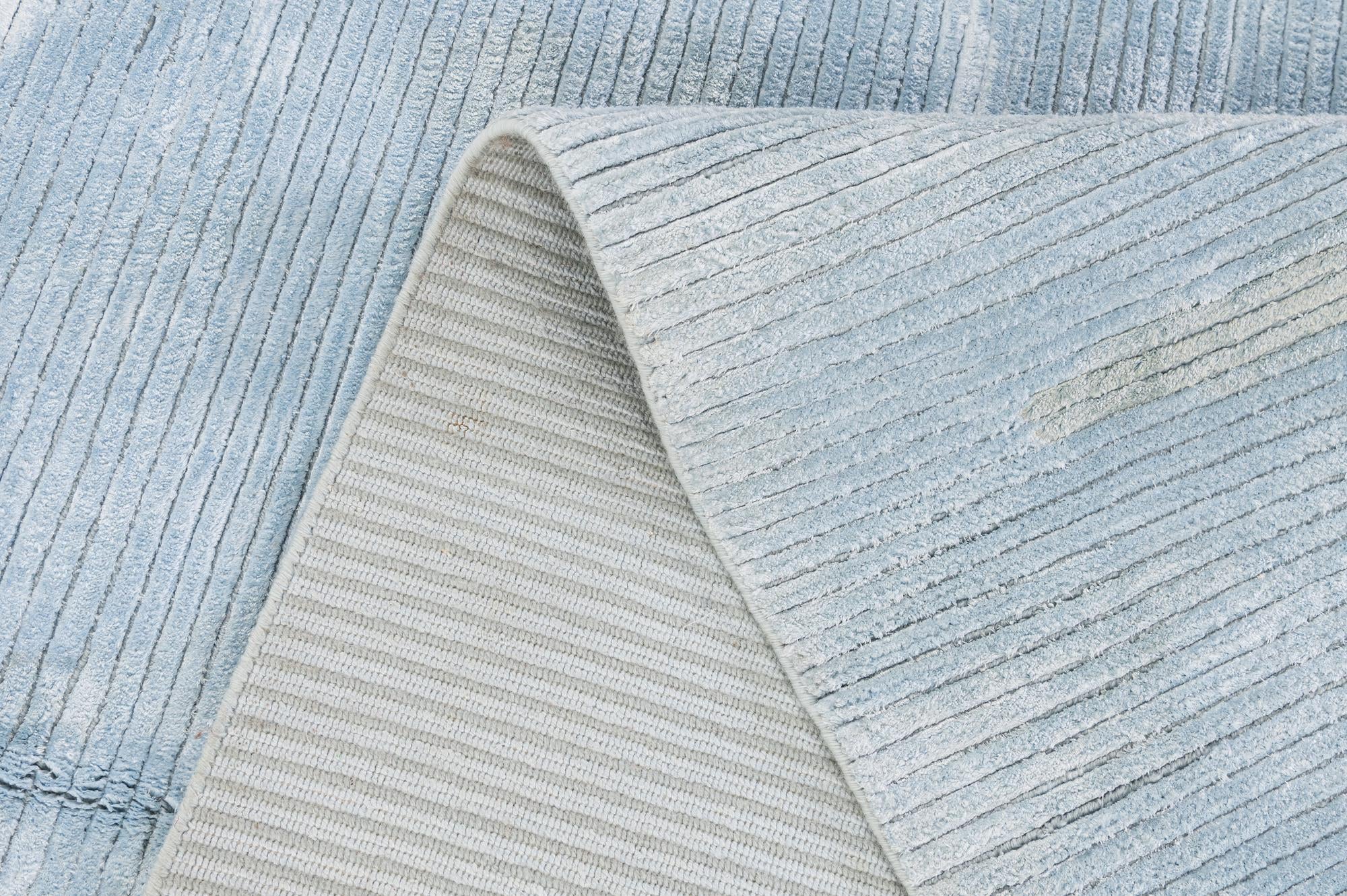 6' 7 x 9' 11 Hand Knotted Darya Wool Rug