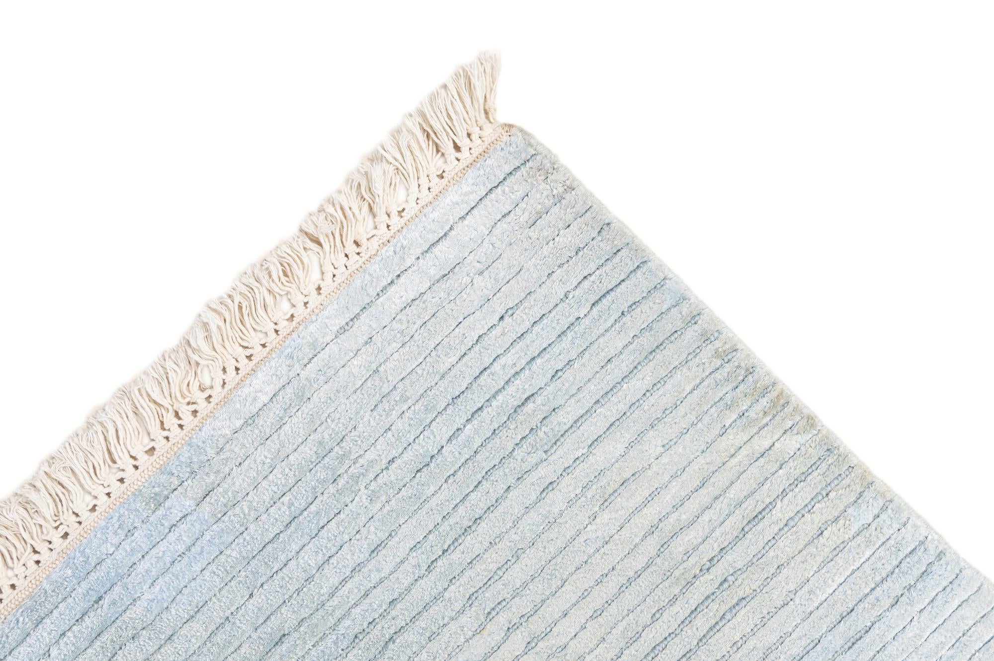 6' 7 x 9' 11 Hand Knotted Darya Wool Rug