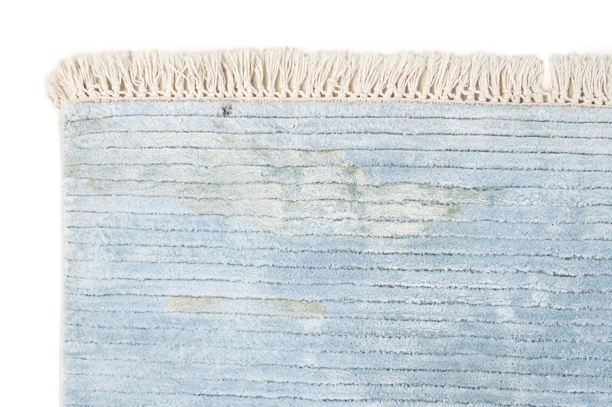 6' 7 x 9' 11 Hand Knotted Darya Wool Rug