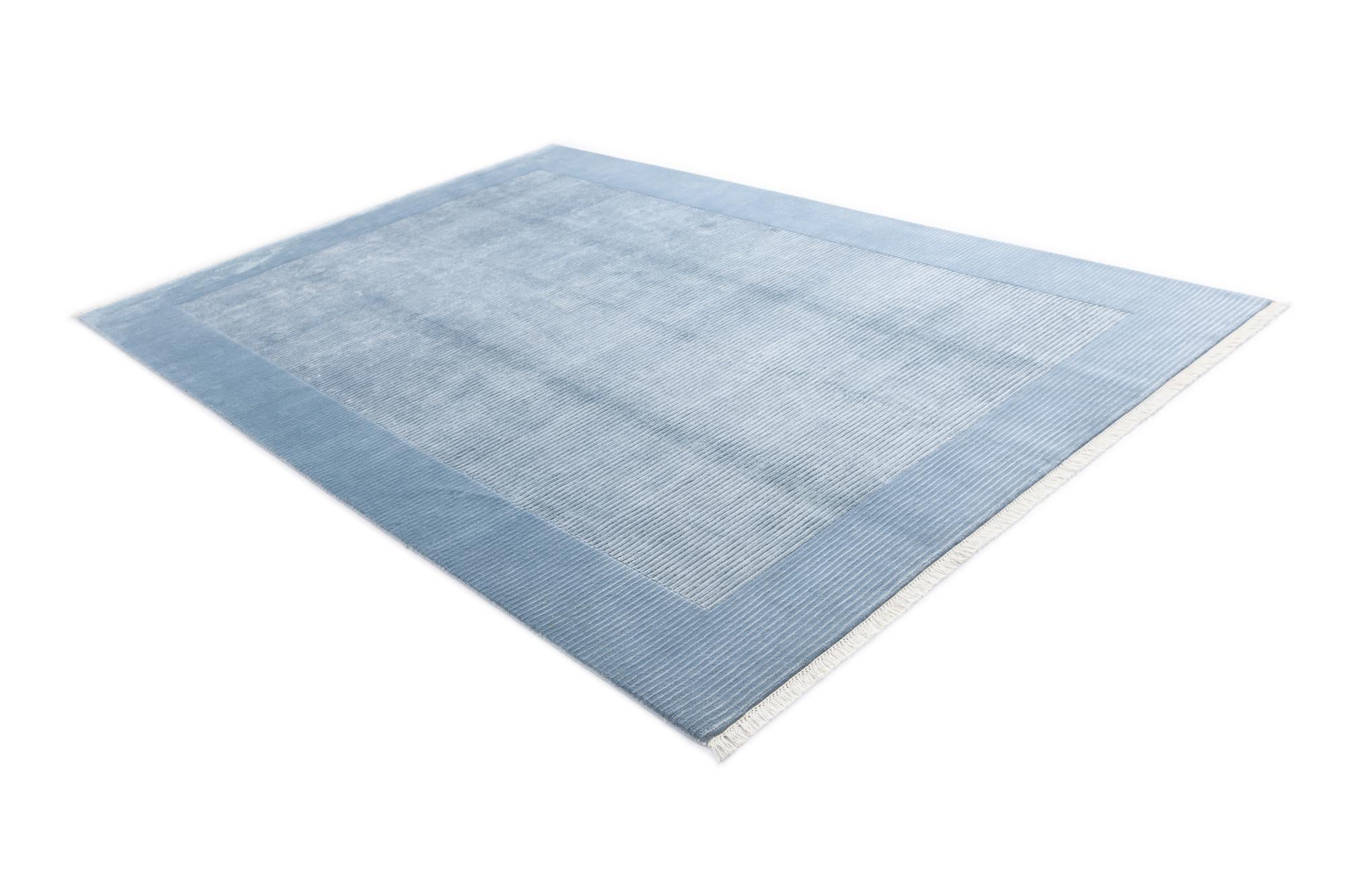 6' 7 x 9' 9 Hand Knotted Darya Wool Rug