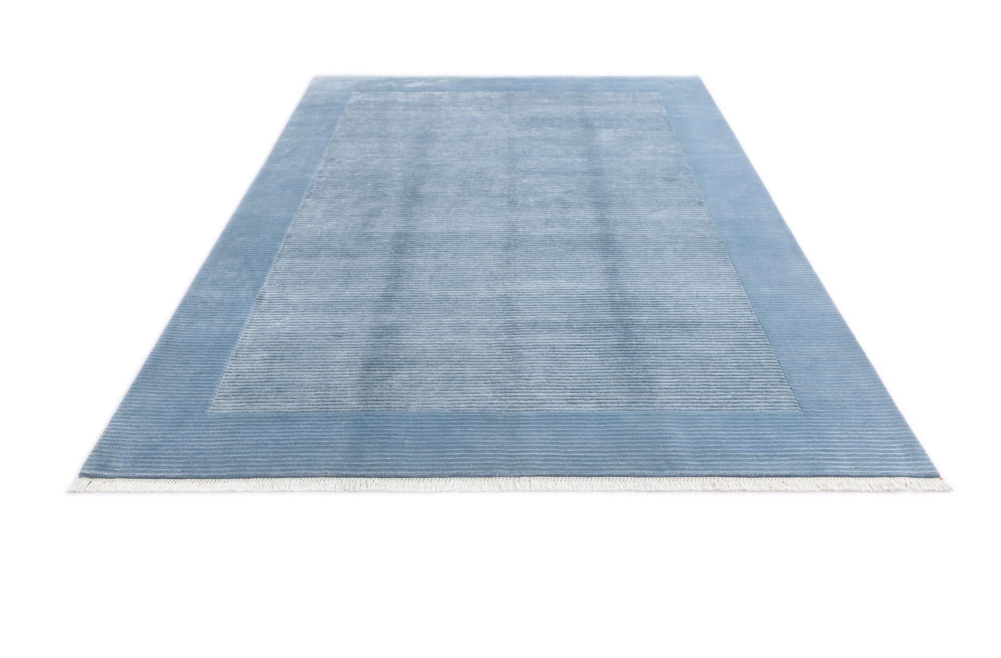 6' 7 x 9' 9 Hand Knotted Darya Wool Rug