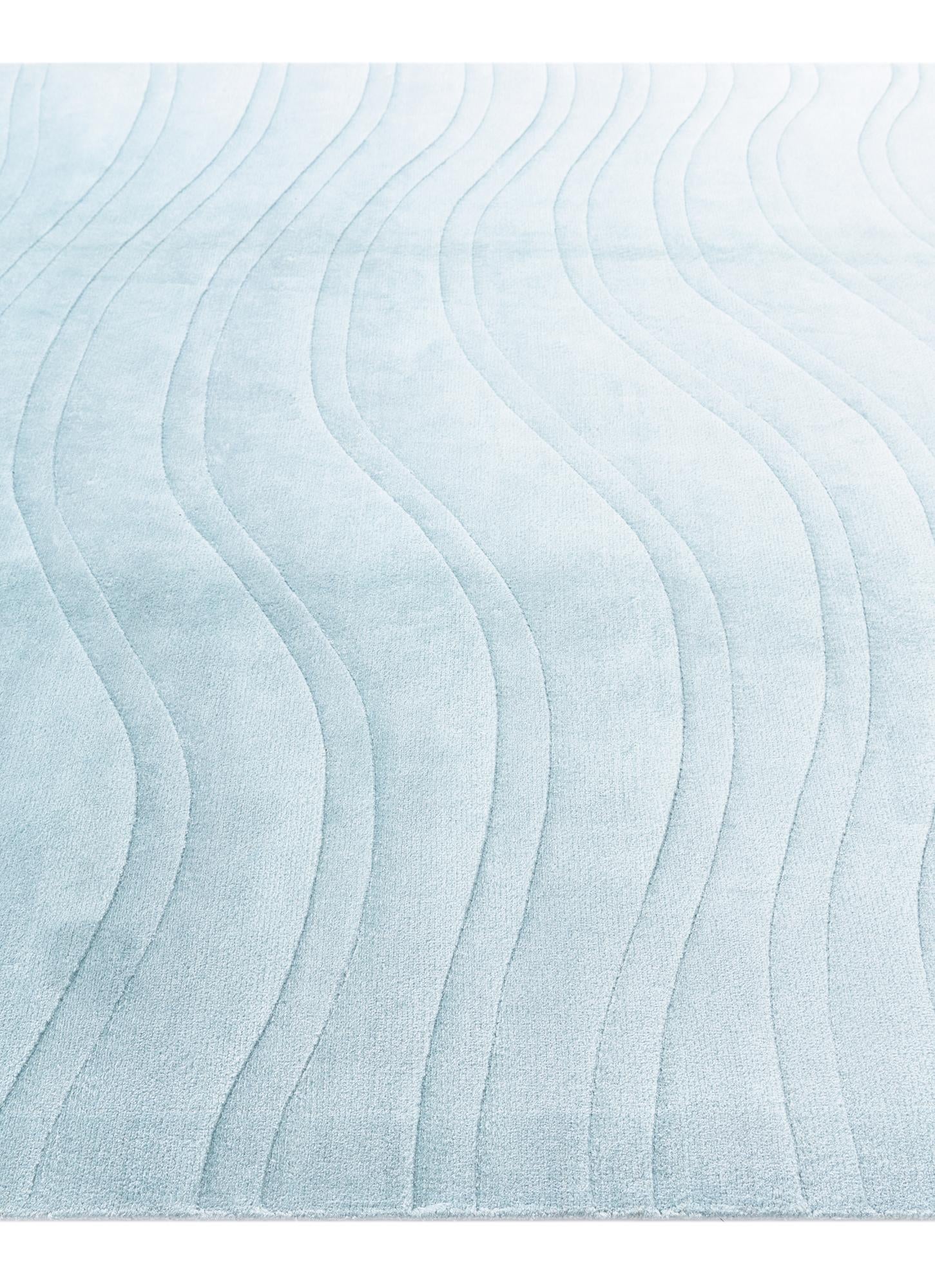 6' 9 x 9' 10 Hand Knotted Darya Wool Rug
