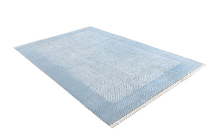 6' 7 x 9' 9 Hand Knotted Darya Wool Rug