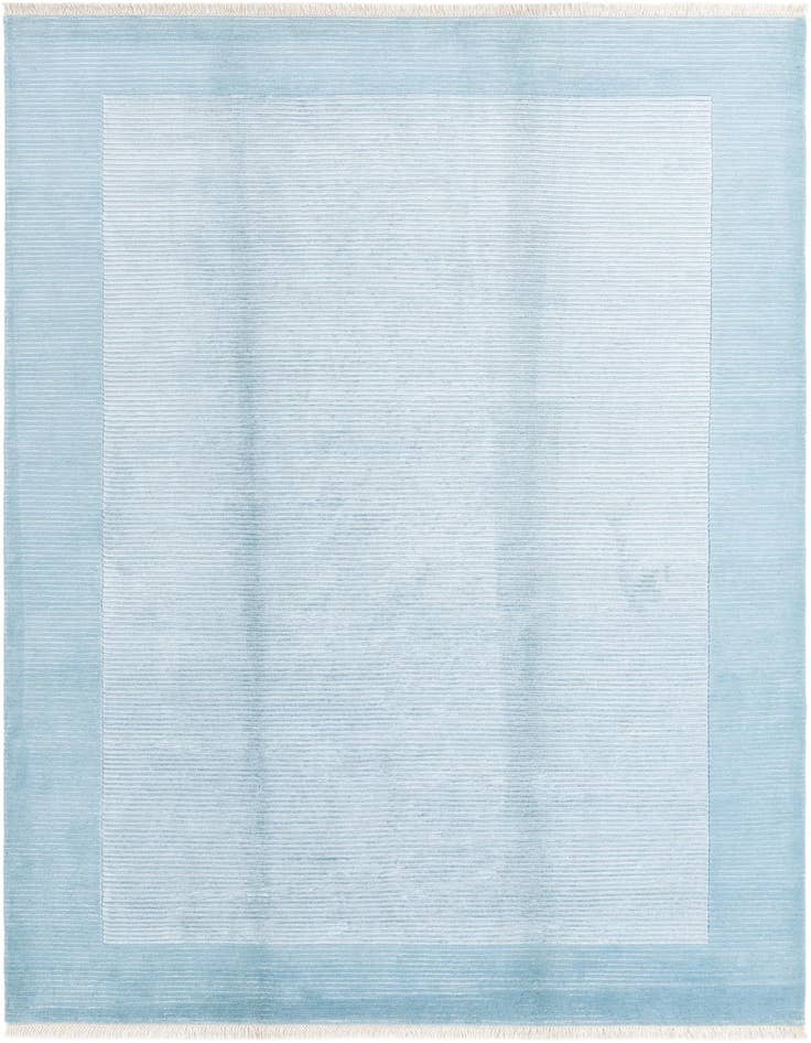 Detail image of 6' 7 x 9' 9 Hand Knotted Darya Wool Rug