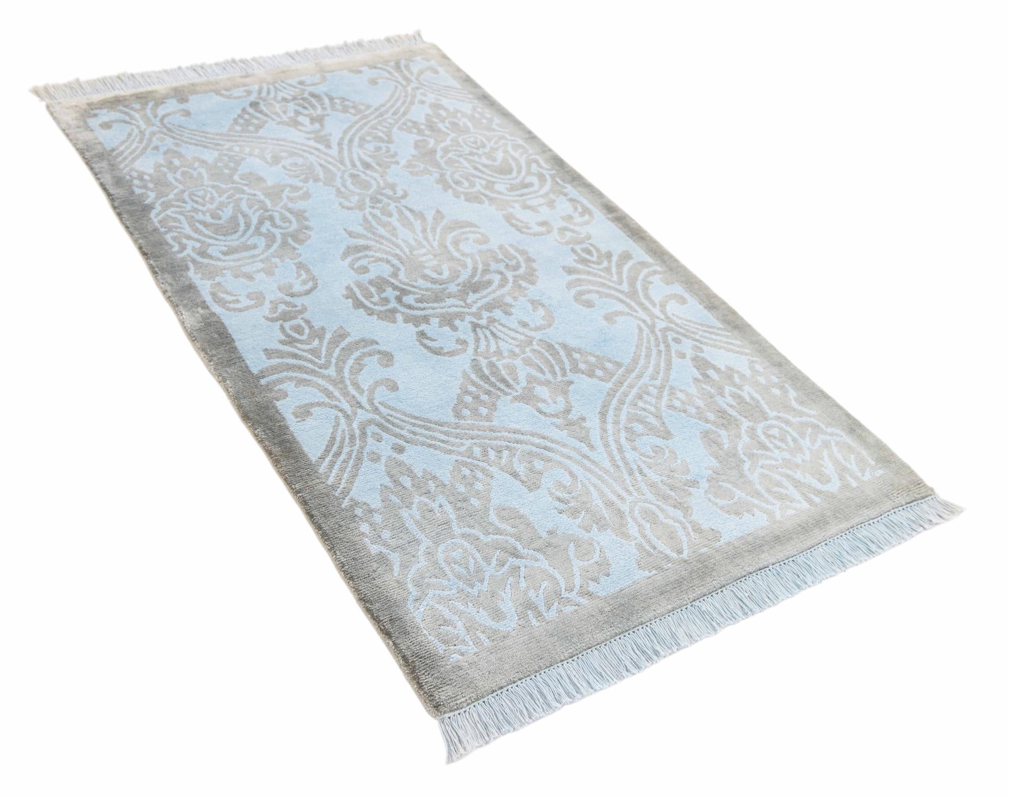 2' 10 x 5' 1 Hand Knotted Darya Wool Rug
