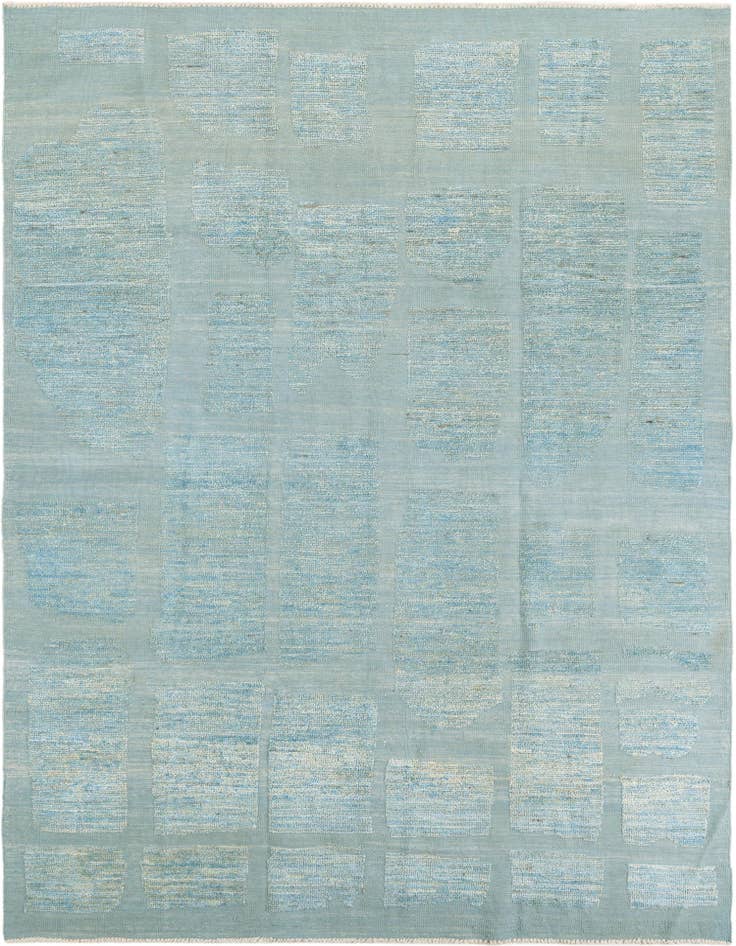 Detail image of 7' 10 x 10' 7 Hand Knotted Darya Wool Rug