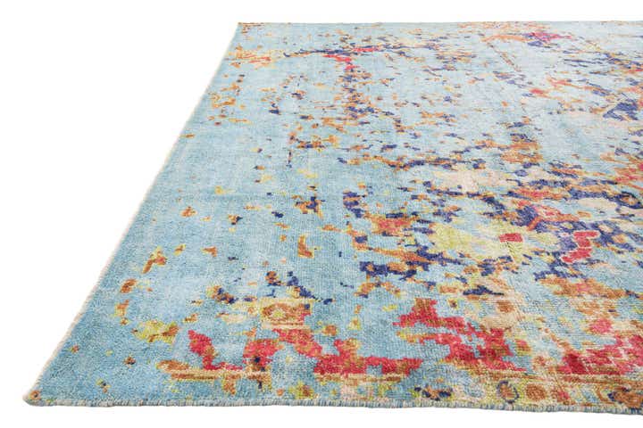 10' 1 x 14' Hand Knotted Darya Wool Rug
