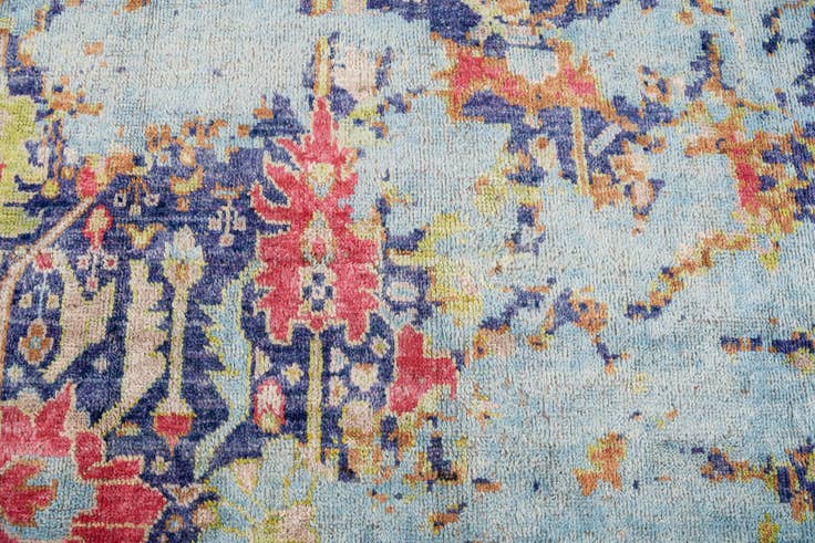 Detail image of 10' 1 x 14' Hand Knotted Darya Wool Rug