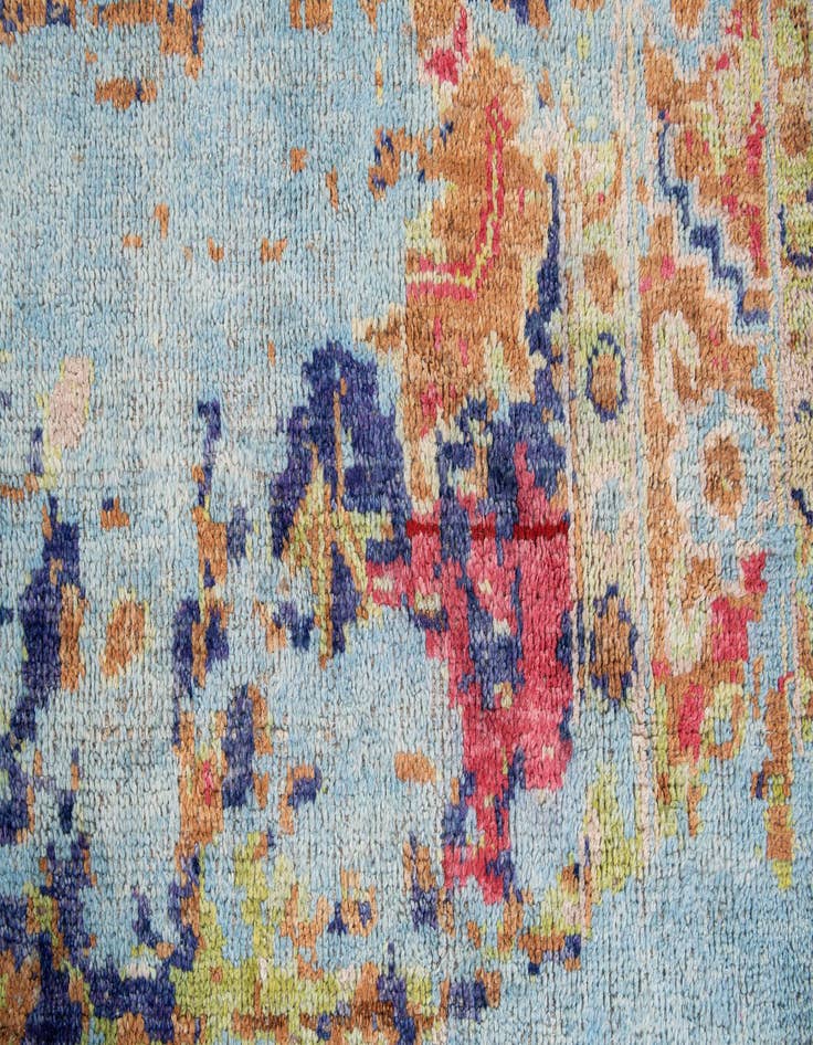 Detail image of 10' 1 x 14' Hand Knotted Darya Wool Rug