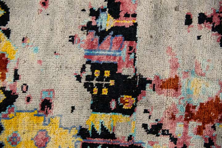 12' 6 x 15' 3 Hand Knotted Darya Wool Rug