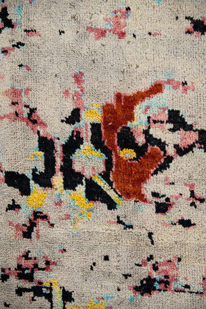12' 6 x 15' 3 Hand Knotted Darya Wool Rug