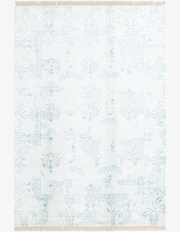 5' 3 x 7' 10 Hand Knotted Darya Wool Rug