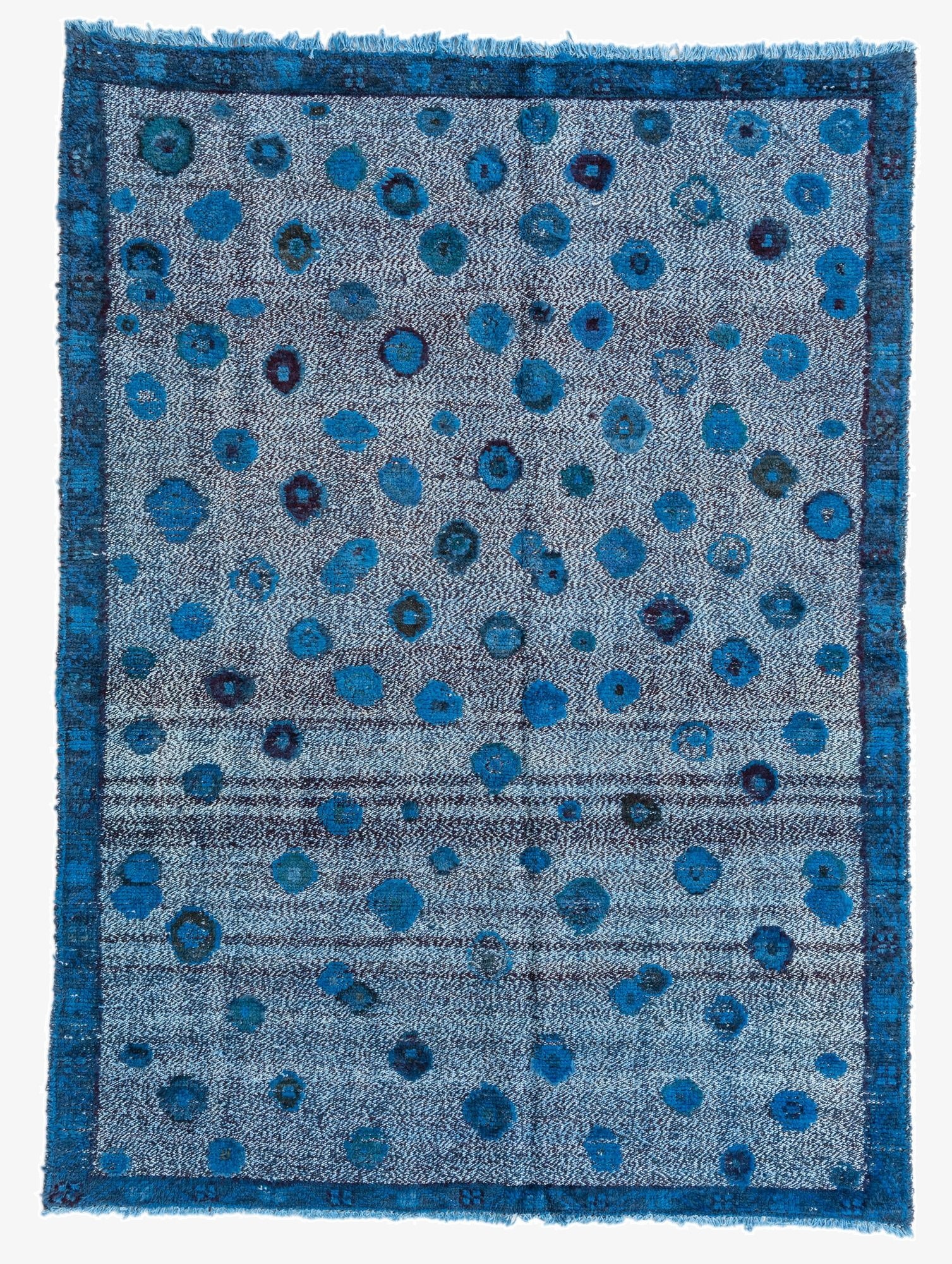4' 11 x 6' 10  Hand Knotted Darya Wool Rug