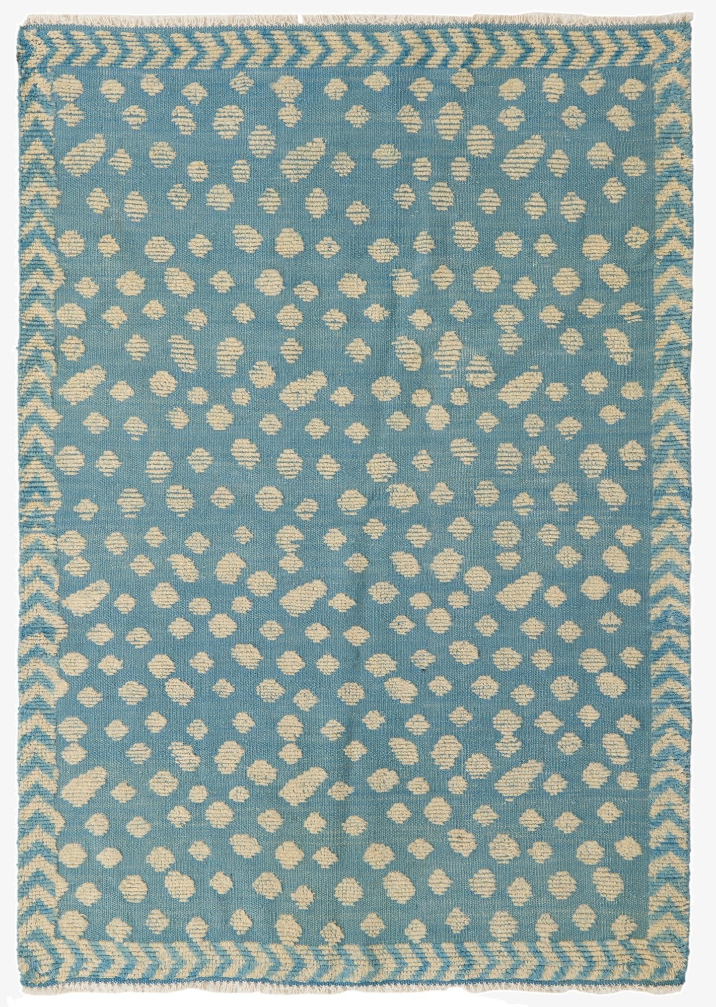 4' 4 x 6' 3  Hand Knotted Darya Wool Rug