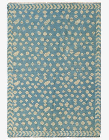 4' 4 x 6' 3 Hand Knotted Darya Wool Rug