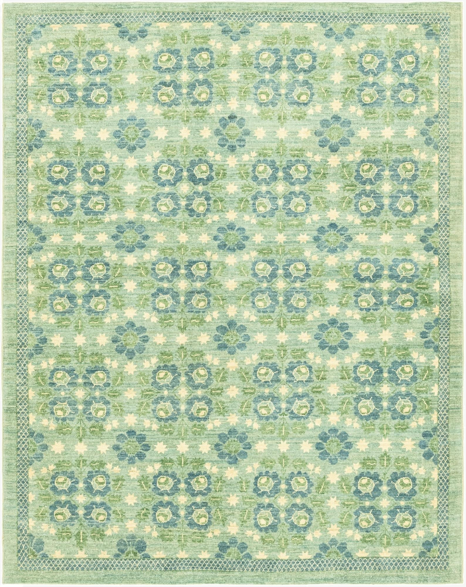 5' 10 x 7' 4  Hand Knotted Darya Oriental Rug