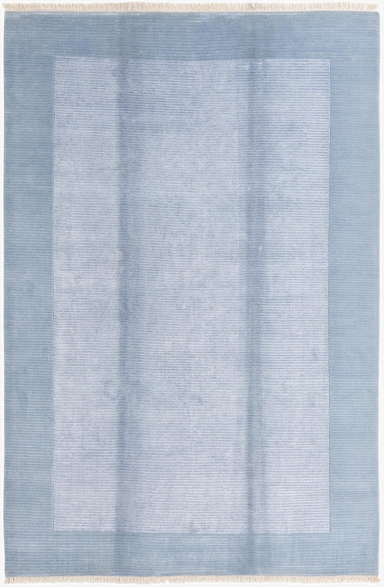 6' 7 x 10'  Hand Knotted Darya Wool Rug