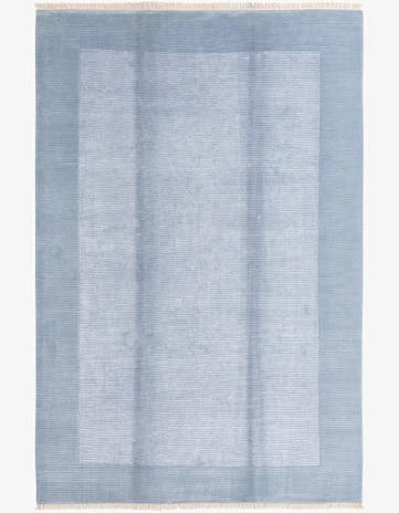 6' 7 x 10' Hand Knotted Darya Wool Rug