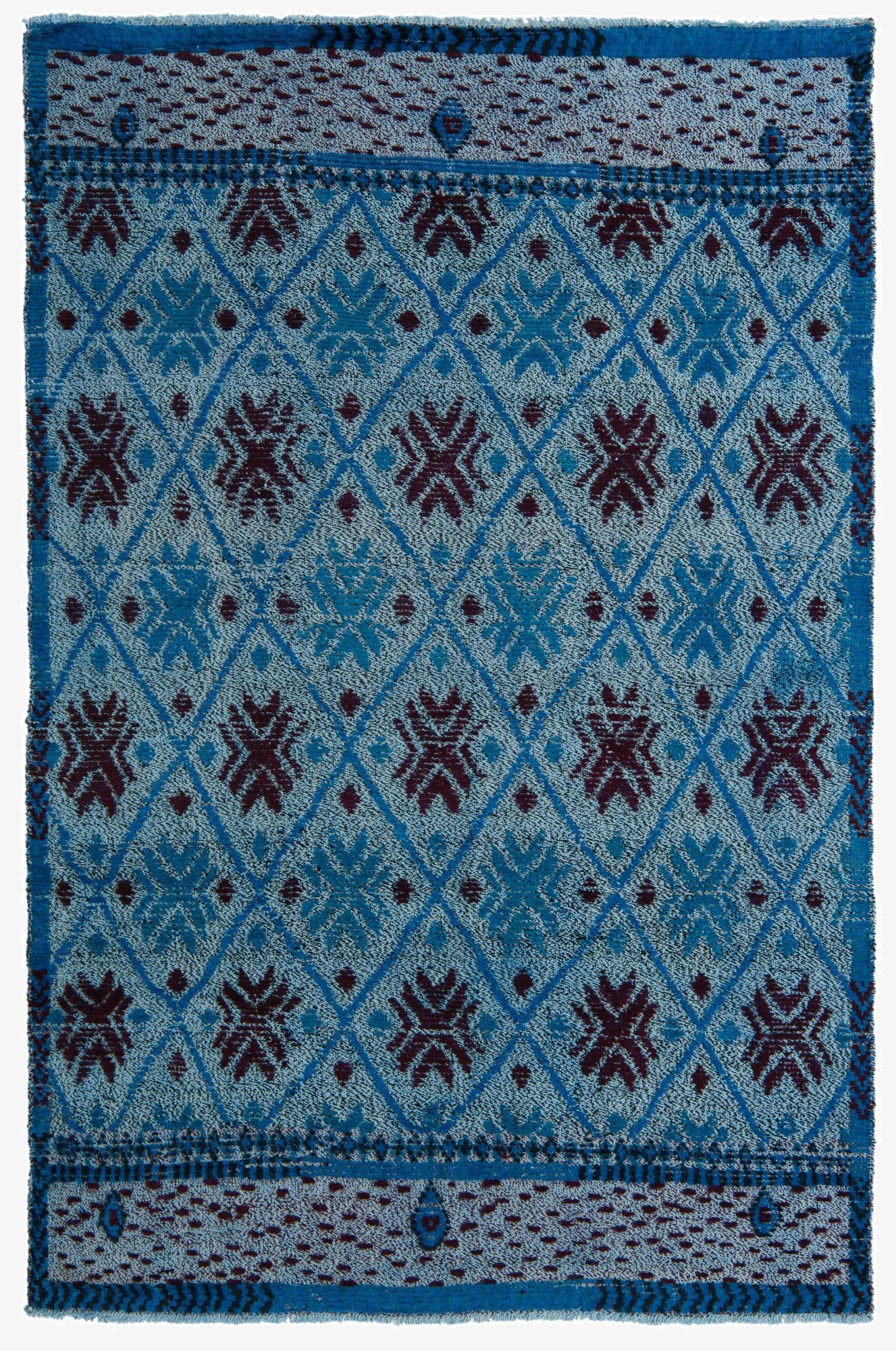 5' 5 x 8' 3  Hand Knotted Darya Wool Rug