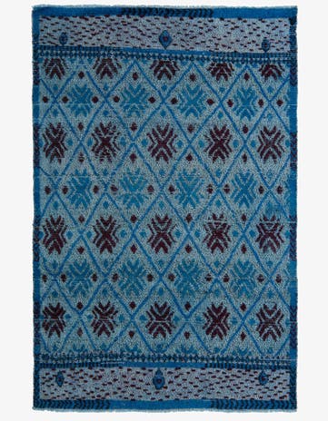 5' 5 x 8' 3 Hand Knotted Darya Wool Rug