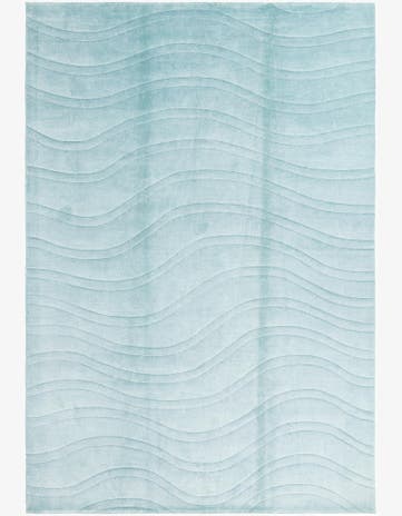 6' 9 x 9' 10 Hand Knotted Darya Wool Rug