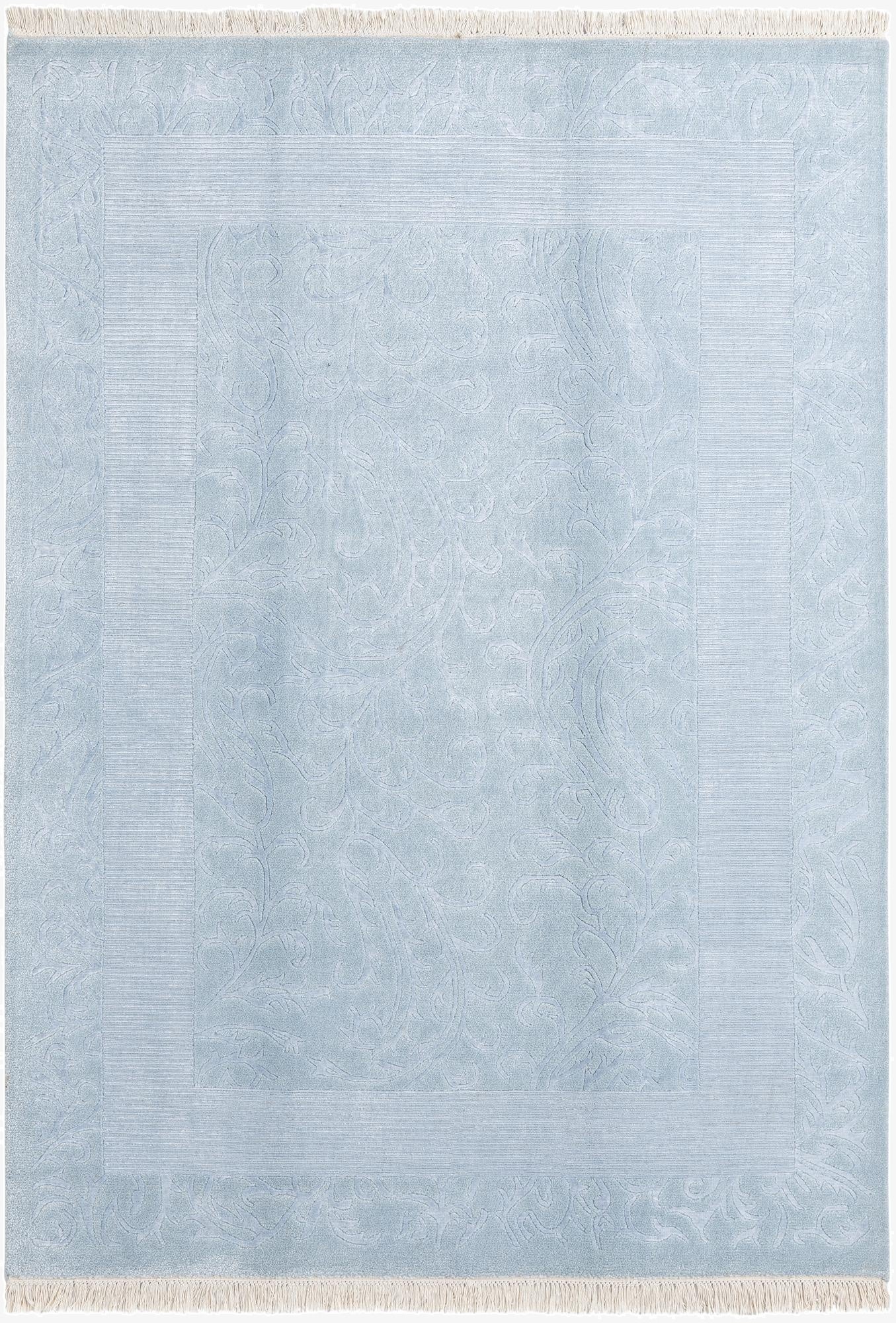 5' 7 x 7' 10  Hand Knotted Darya Wool Rug