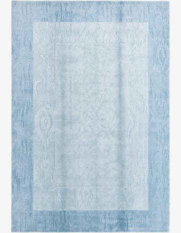 6' 7 x 9' 7 Hand Knotted Darya Wool Rug