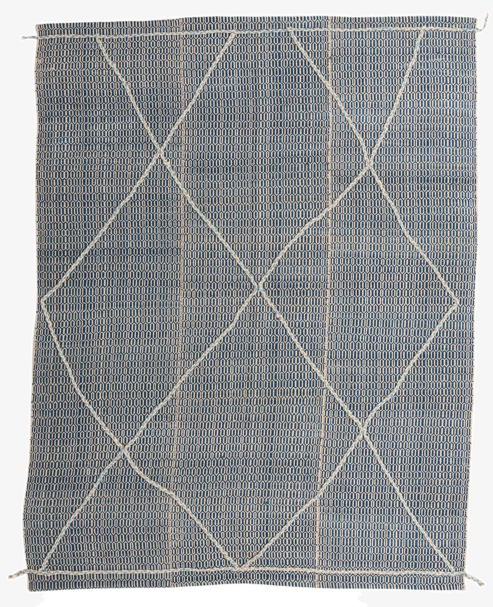 7' 8 x 9' 11  Hand Knotted Darya Wool Rug