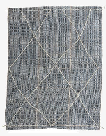 7' 8 x 9' 11 Hand Knotted Darya Wool Rug