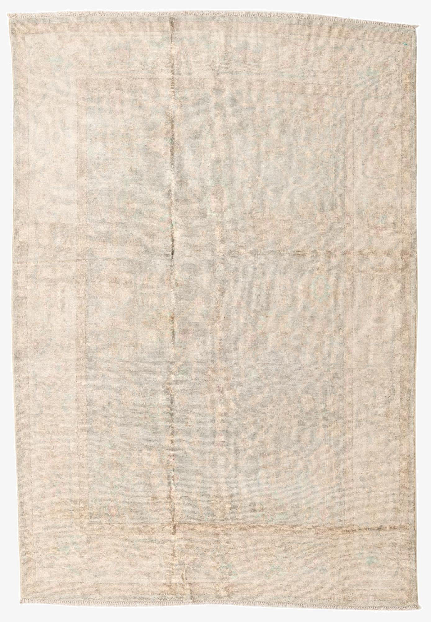 6' x 8' 9  Hand Knotted Darya Wool Rug