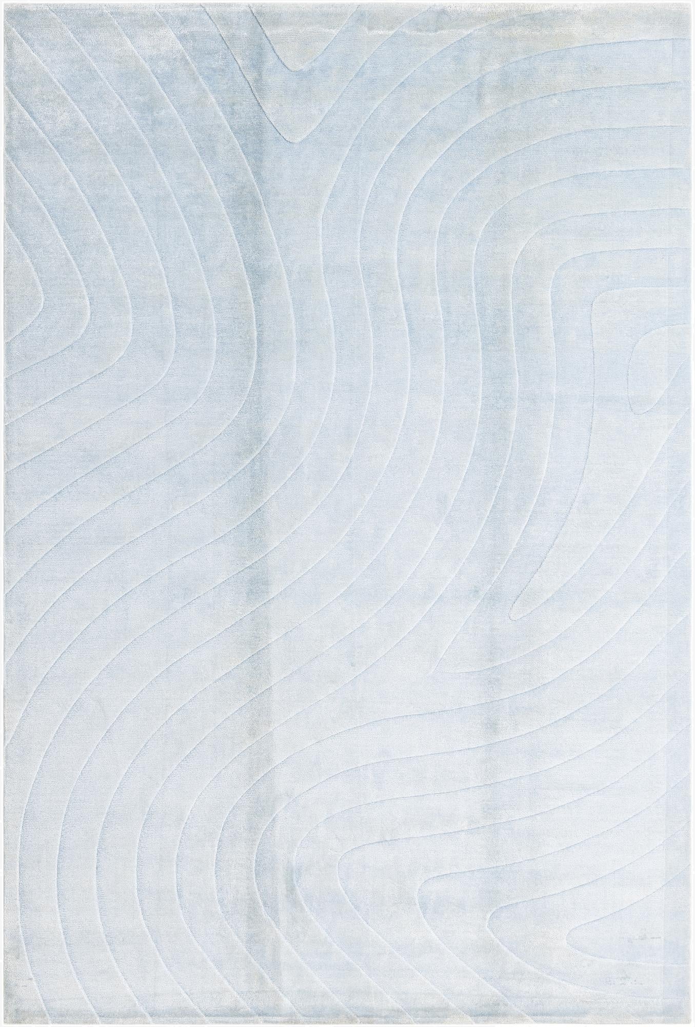 6' 9 x 9' 9  Hand Knotted Darya Wool Rug