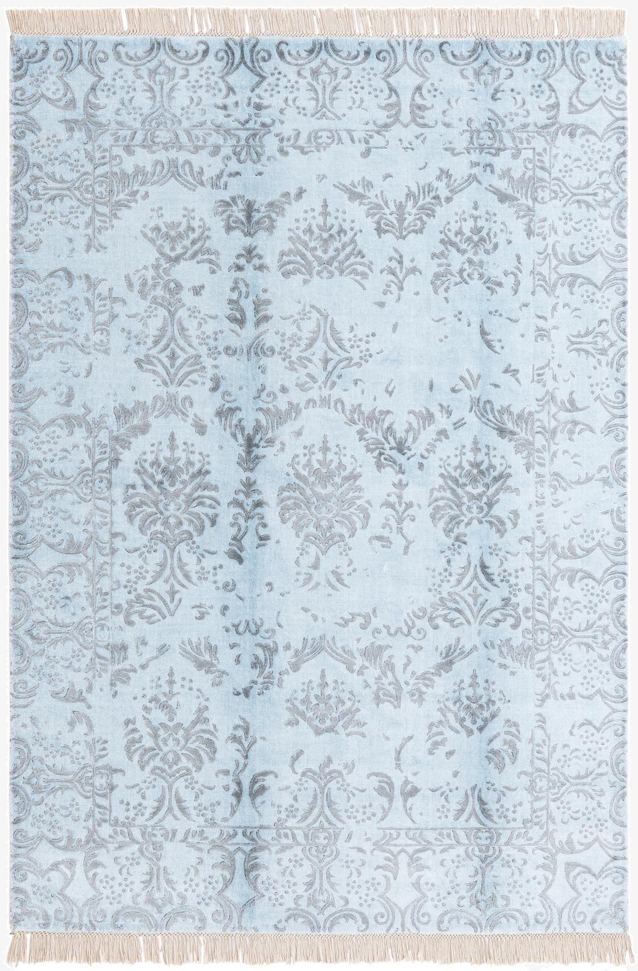 5' 5 x 7' 10  Hand Knotted Darya Wool Rug