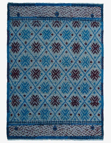 5' 10 x 8' 3 Hand Knotted Darya Wool Rug
