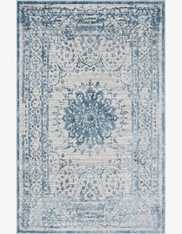 Light Blue Derbyshire Rug