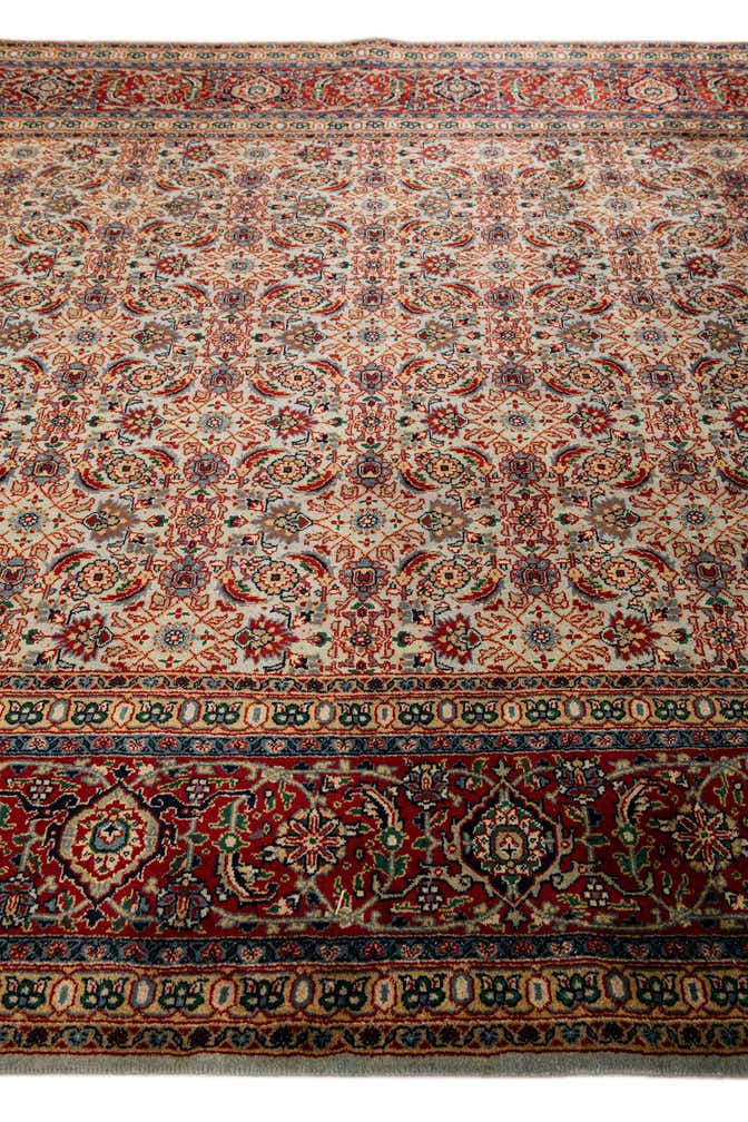 6' 9 x 11' Hand Knotted Farahan Oriental Wool Rug