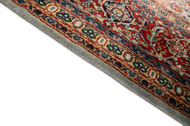 6' 9 x 11' Hand Knotted Farahan Oriental Wool Rug