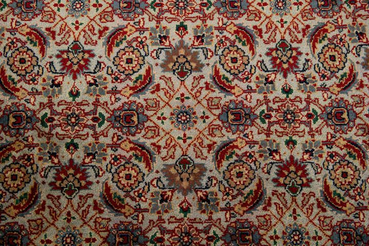 6' 9 x 11' Hand Knotted Farahan Oriental Wool Rug
