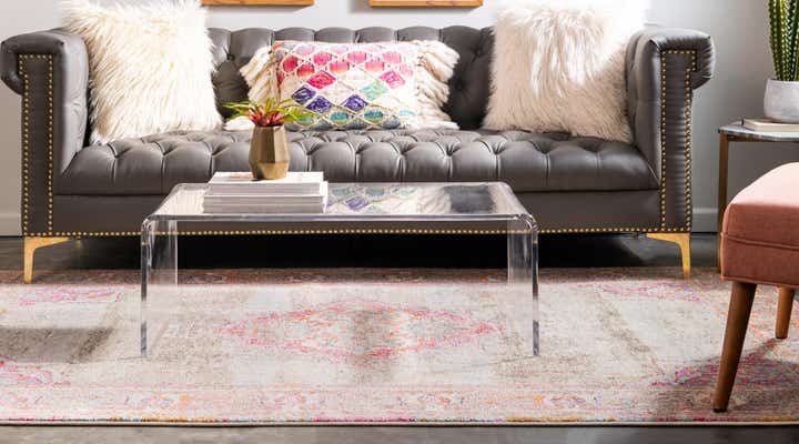 7' x 10' Washable Fleur Rug