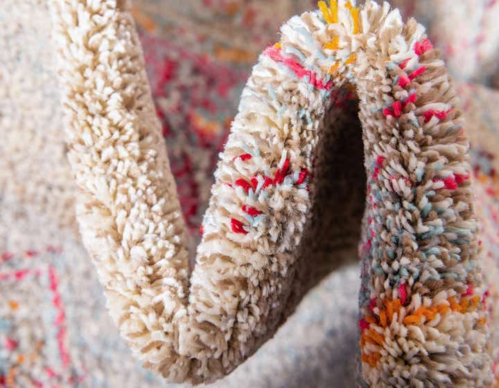 7' x 10' Washable Fleur Rug