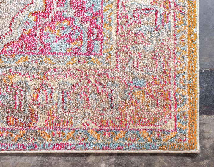 7' x 10' Washable Fleur Rug