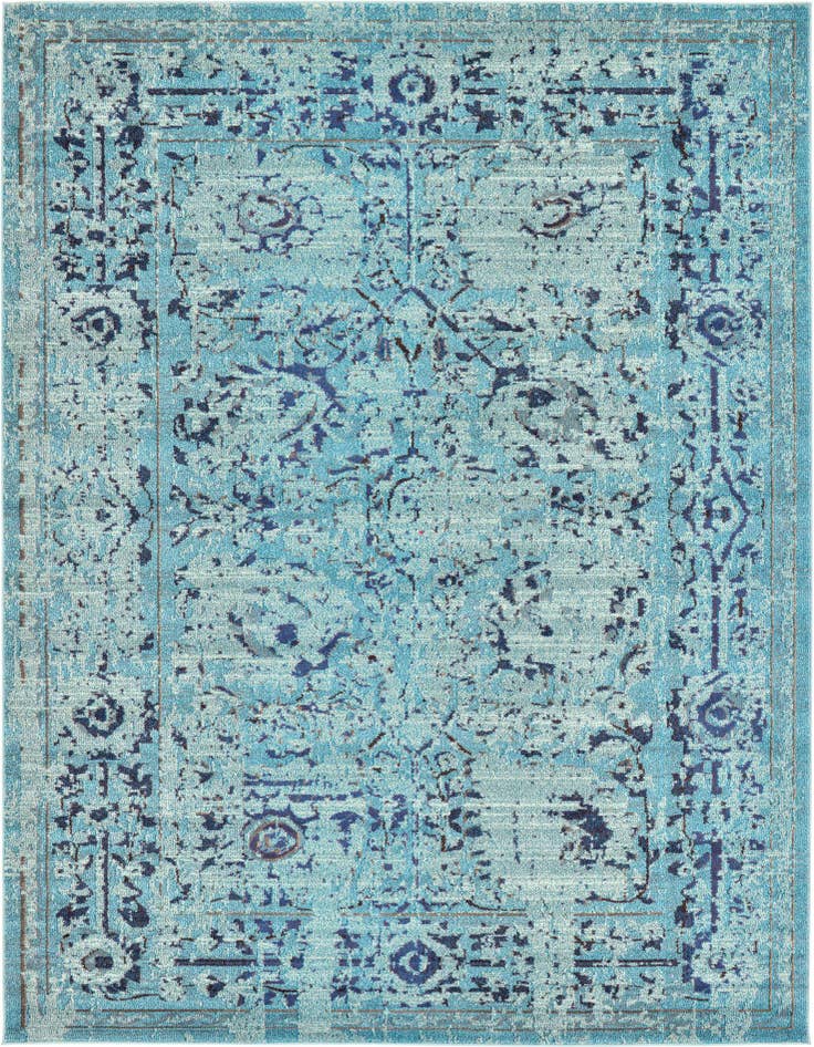 Detail image of 8' x 11' Washable Fleur Rug