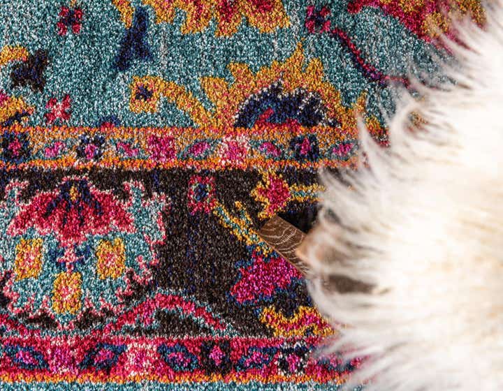 7' x 10' Washable Fleur Rug