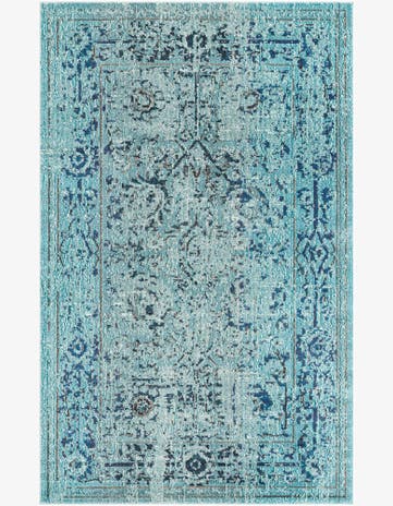 5' x 8' Washable Fleur Rug