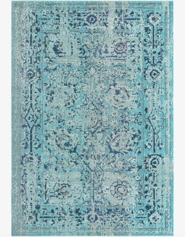 7' x 10' Washable Fleur Rug