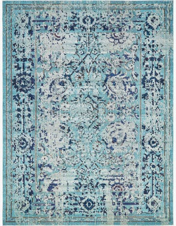 10' x 13' Washable Fleur Rug