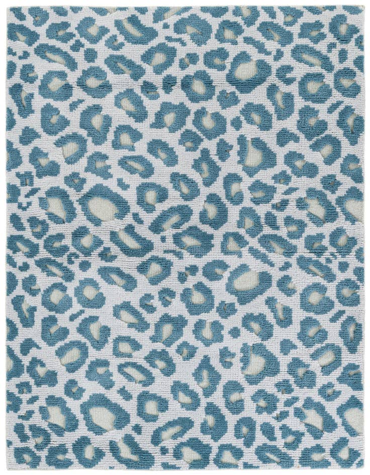 Detail image of 4' 1 x 5' 11 Hand Knotted Gabbeh Oriental Rug