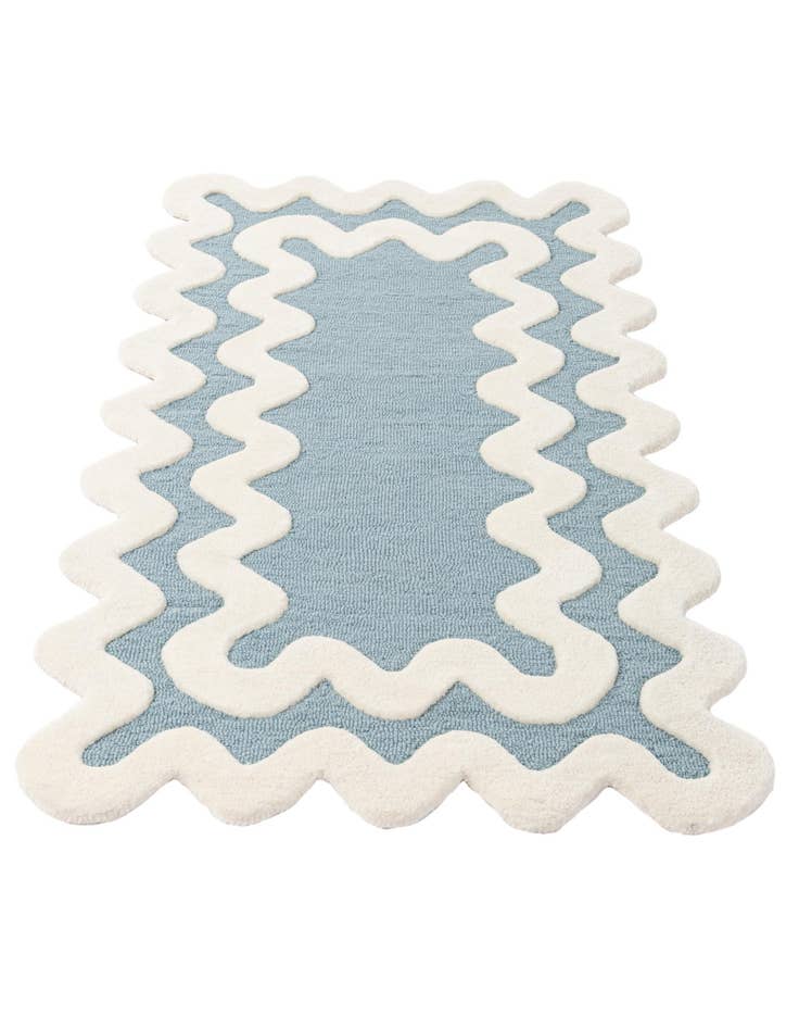 Detail image of 2' 9 x 4' 11 Hand Tufted Wool Rug