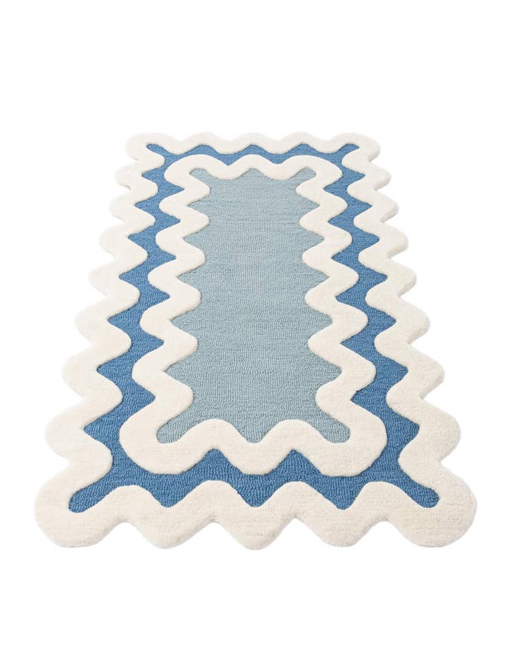 Detail image of 2' 9 x 4' 11 Hand Tufted Wool Rug