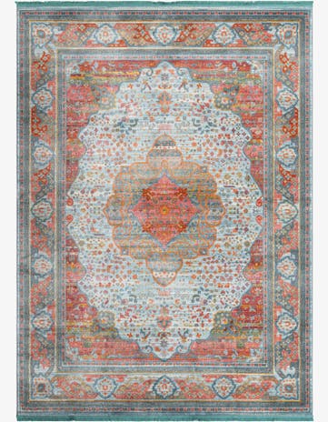 Light Blue Havana Rug